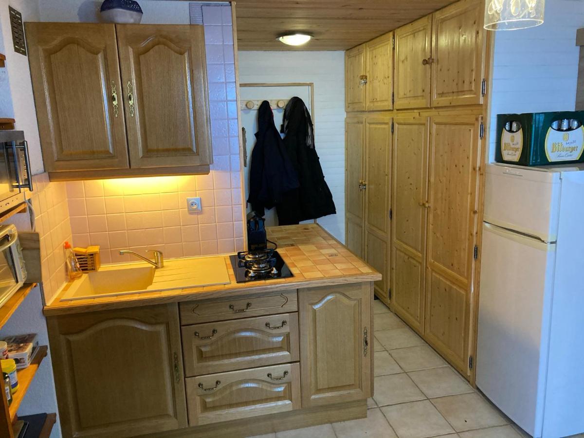 Appartement 2 Pieces Pieds Des Pistes Terrasse Face A La Montagne بيرنيكس المظهر الخارجي الصورة